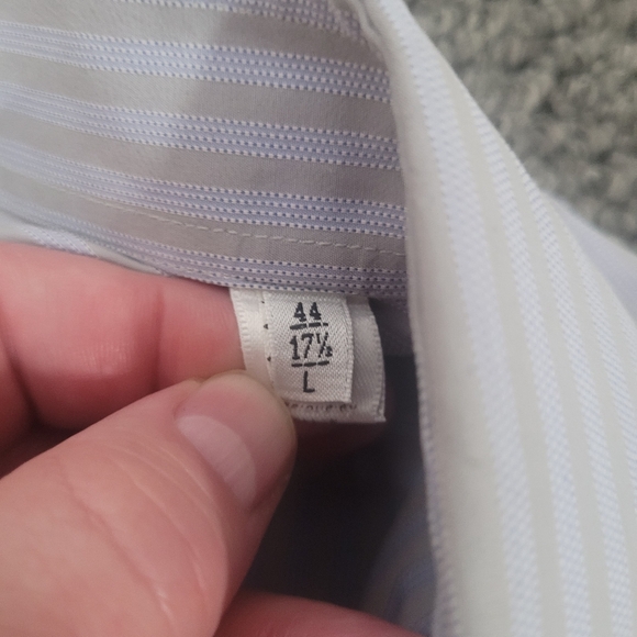 Armani Collezioni Men's Button Up Dress Shirt Size L - Picture 3 of 8